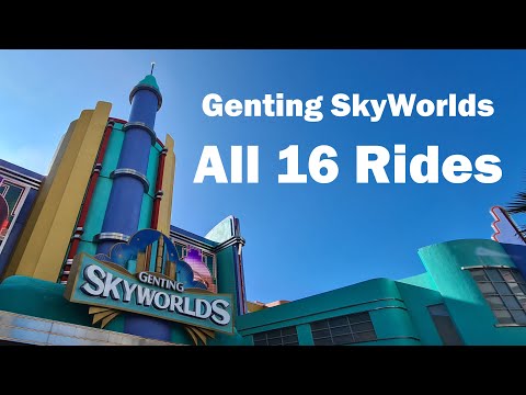Genting Skyworlds All 16 Rides