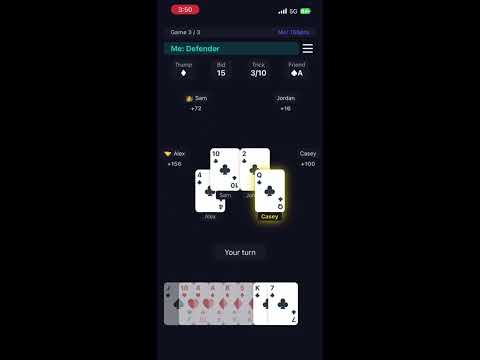 Mighty Card Game - Giruda