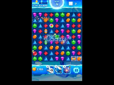 Jewel Pop Mania:Match 3 Puzzle Level 57 ( Jewel Ice Episode ) - Walkthrough ( No Booster )