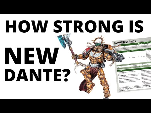Primaris Commander Dante - New Models, Upgraded Rules - Datasheet Review and Tactics