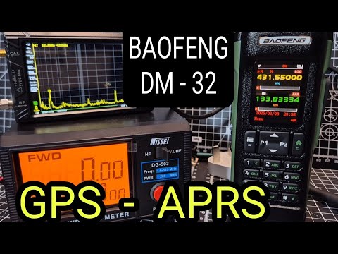 BAOFENG DM32 - GPS , APRS  ?