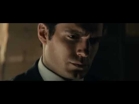 Stylised closing montage style image from The Man from U.N.C.L.E. with the three leads framed like a 1960s poster