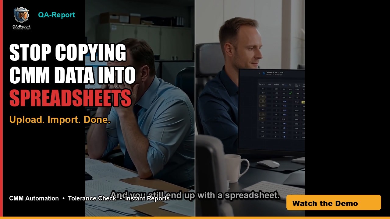 Stop Copying CMM Data Into Spreadsheets