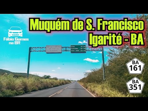 Viagem de Carro Para o Nordeste. Região de Muquém de São Francisco Igarité Bahia. #parte48