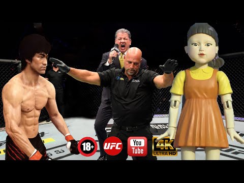 Bruce Lee vs Doll Squid Game  ( EA Sports UFC 4 ) wwe mma