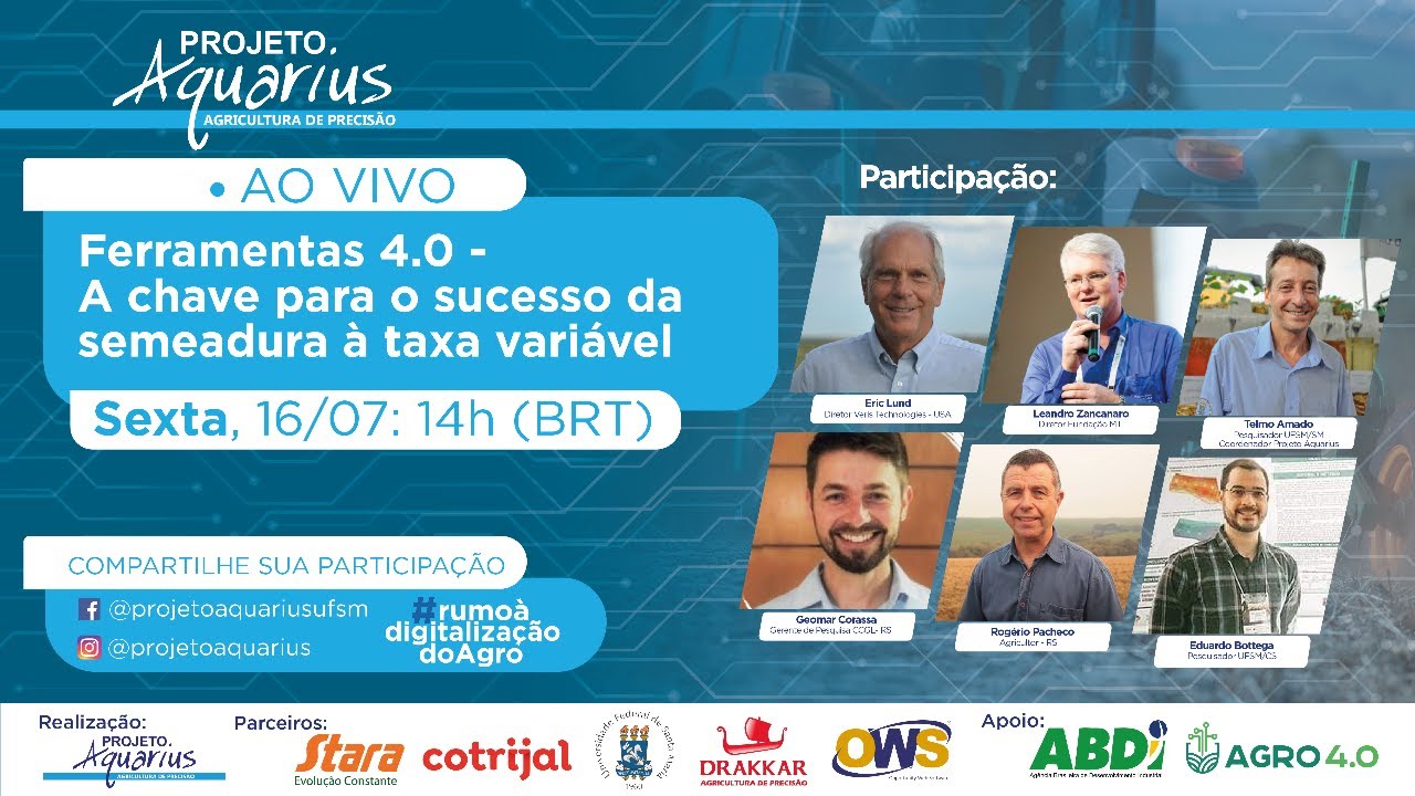 Ferramentas 4.0 - A chave para  o sucesso da semeadura à taxa variável