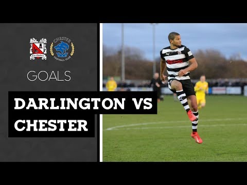 Goals: Darlington v Chester