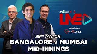 Cricbuzz Live: Match 39, Bangalore v Mumbai, Mid-innings show