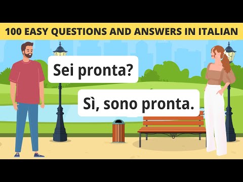 Learn Italian | 100 Daily Questions & Answers (A1-A2 Practice)