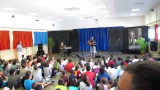 Andrés Molina en el Ceip La Zafra