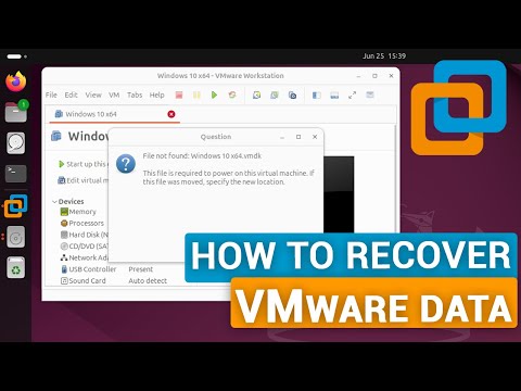 Recover VMWare VM Data on Linux Without Backup – Step by Step Tutorial