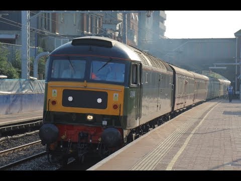(HD) LSL 47501 + 47805 (5Z26 Crewe H.S. - Oxford) @ WEA 21/04/2018