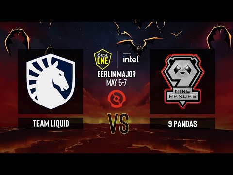 Dota2 - Team Liquid vs 9 Pandas - Game 2 - ESL One Berlin 2023 - Group A