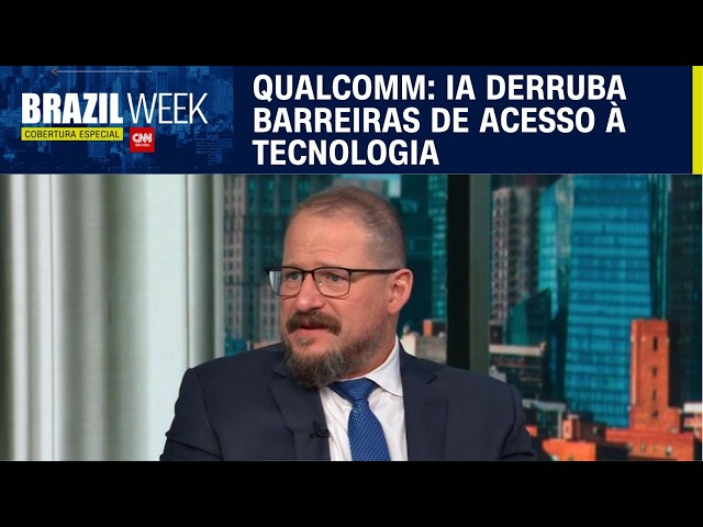 IA derruba barreiras de acesso à tecnologia, diz CEO da Qualcomm à CNN | CNN PRIME TIME