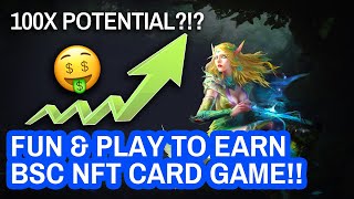 PLAY TO EARN & FREE TO PLAY BSC NFT CARD GAME WITH 100X HIDDEN GEM POTENTIAL!! | THE LOST THRONE