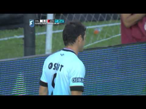 Lo tuvo Alario. Colón 0 - Argentinos 0. Fecha 2. Primera División 2015. FPT.