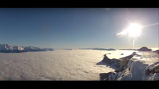 preview picture of video 'Dent de Crolles en ski de piste.'