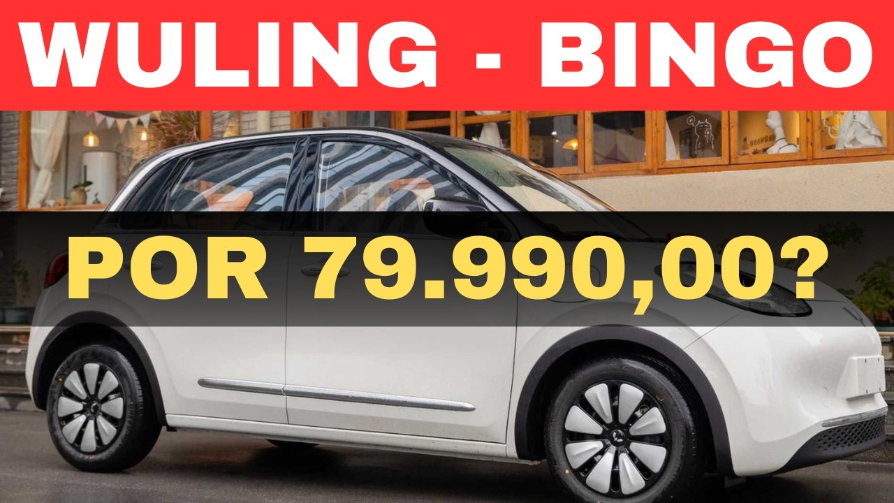 Wuling Bingo pode custar até R$ 37 mil menos que o Dolphin Mini
