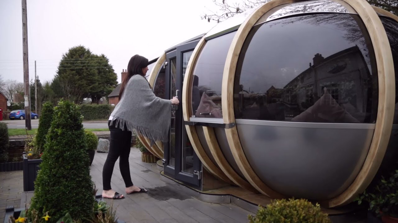 Ornate Garden Large Oval House Garden Pod