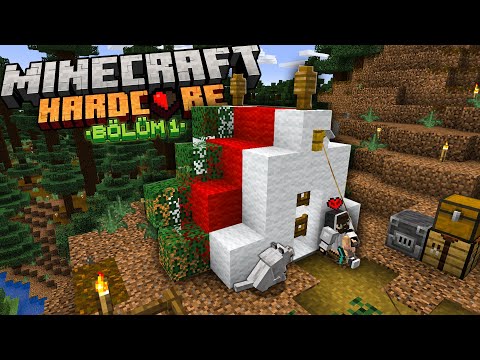 The Perfect Camp of New Beginnings!  Minecraft Hardcore #1