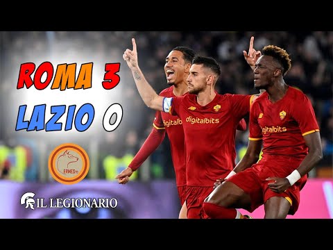 Roma Lazio 3-0 (Stagione 2021/22)