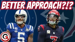Houston Texans or Indianapolis Colts...who's building their roster the smartest?