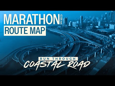 Marathon (42.195 km) Official Route Map | Tata Mumbai Marathon 2026 | #TMM2026 