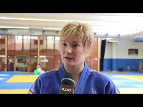 Championnats d'Europe de judo  2014 -  Lucie Louette : " Prête le jour J "
