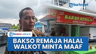 Telanjur Viral, Bakso Remaja Gading di Solo Ternyata Halal, Wali Kota Respati Minta Maaf