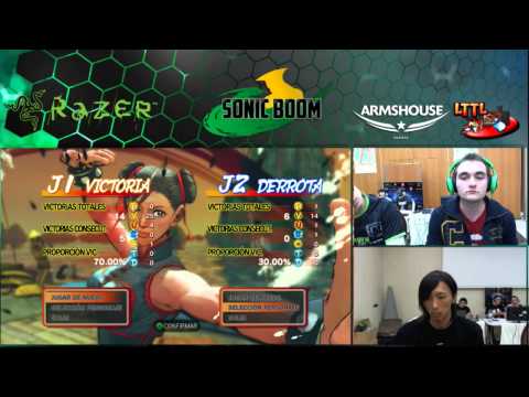 GL Valmaster (Chun-Li) vs Dogura (Rolento) - losers final Sonic Boom '15