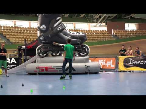 WSSA EFSC, Warsaw 2013, classic slalom men Sulinowski Michal, 2nd place