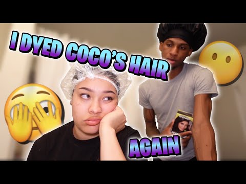 I DYED COCO'S HAIR AGAIN *NEVER AGAIN*