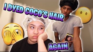 I DYED COCO'S HAIR AGAIN *NEVER AGAIN*