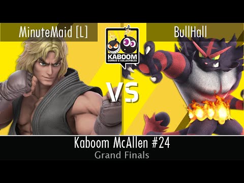 MinuteMaid [L] (Ken) vs BullHall (Incineroar, Bowser) - Grand FInals - Kaboom McAllen #24