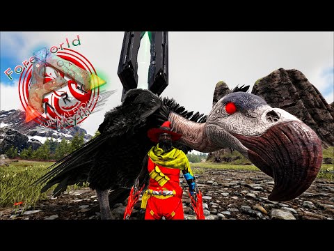 DOMAMOS O VULTURE MYTH GIGANTE!! pt.04 - ARK FOREWORLD MYTH