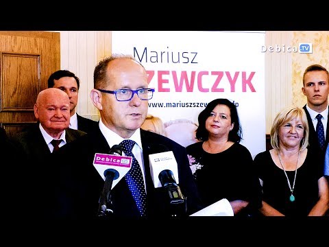 Mariusz Szewczyk przedstawił swój komitet i program wyborczy