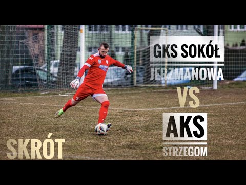 AKS Strzegom - GKS Sokół Jerzmanowa(5-1) | Skrót | IV Liga Dolnośląska