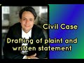 Drafting Of Civil Suit Case And Drafting Of Written Statement