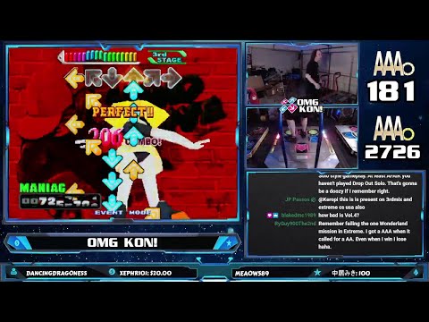 OMG KON! | WONDERLAND (UKS MIX) (MANIAC 6-PANEL) PFC AAA [DDR 4th MIX PLUS]