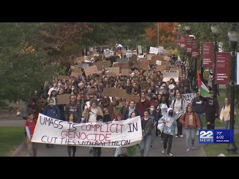 Maysoun Batley Calls for BDS and Demonizes Israel UMass Amherst YouTube Oct 25 2023_#10