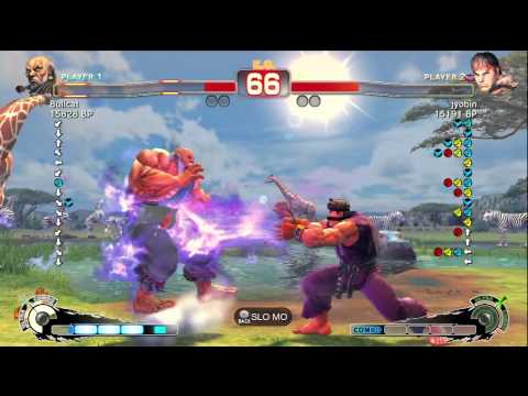 Bullcat [Gouken] vs jyobin [Ryu] SSF4 Japanese Online Ranked Matches - TRUE-HD