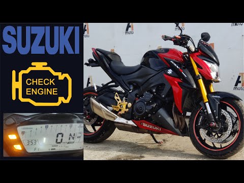 SUZUKI GSX-S1000 CHECK ENGINE C46, КАК СЧИТАТЬ КОД ОШИБКИ