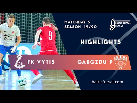FK Vytis - Gargzdu Pramogos 6:3. Matchday 3. Highlights