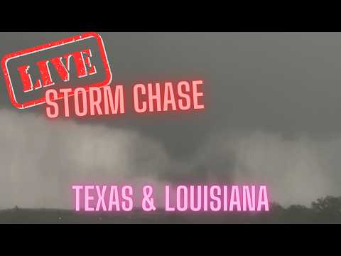 Tornado Threat in Texas - Valentine's Day Live Storm Chase