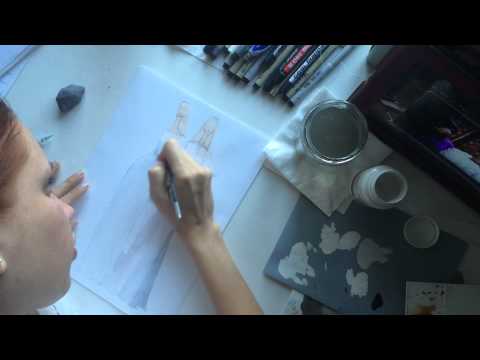 Sketch #8 VESSSNA WEDDING by Maria Alexeeva