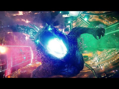 Godzilla Drills into the Hollow earth (recreated X3)