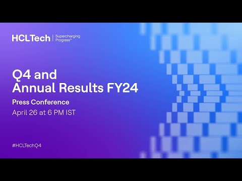 HCLTech Q4 FY24 Results Press Conference