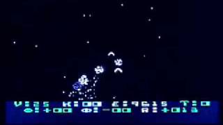 StarRaiders on Atari 8 bit vintage computer. Gameplay & Commentary