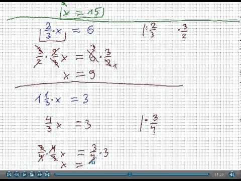 Rozwiązywanie równań - Matematyka Szkoła Podstawowa i Gimnazjum