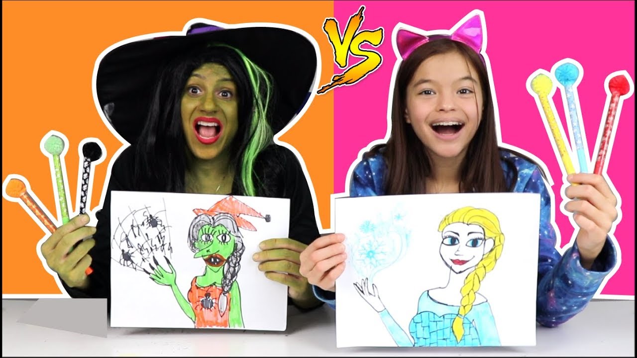 DESENHANDO E COLORINDO COm 3 CoRES NA ESCOLA!!